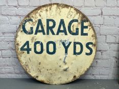 Garage 400 Yards Metal Sign With Impressed Better Buy&nbsp;