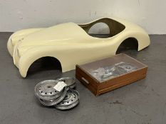 Jaguar XK150 Dismantled Childs Pedal Car (Lacking Chassis) &nbsp;