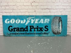 Goodyear Grand Prix-S Tyres Aluminium Sign