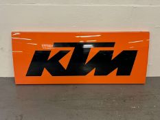 Large KTM Dealership Illuminated Sign