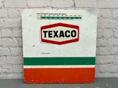 Texaco Metal Sign