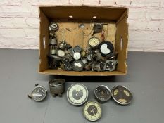 Box of Assorted Classic Car Dials