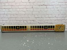 John Players Special 1970's Illuminated Sign With Built In Clock a/f