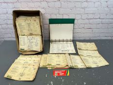 Box Of BP Lubrication Charts & Service Guides&nbsp;