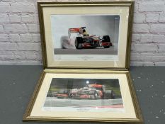 Two Framed F1 Tony Regan Signed Limited Edition Prints&nbsp;