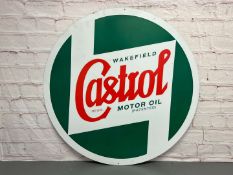 Castrol Motor Oil Large Metal Sign