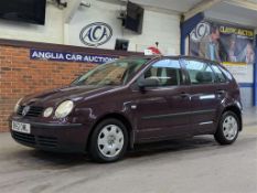 2002 VOLKSWAGEN POLO S
