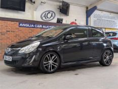 2014 VAUXHALL CORSA BLACK EDITION