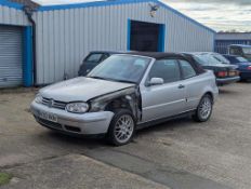 2002 VOLKSWAGEN GOLF CABRIOLET AV-GE