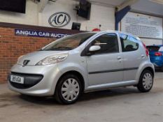 2008 PEUGEOT 107 URBAN SEMI-AUTO