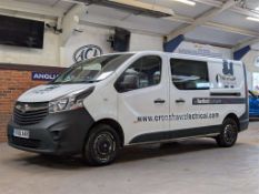 2016 VAUXHALL VIVARO 2900 CDTI