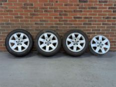 4 BMW ALLOY WHEELS
