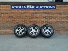 3 JEEP CHEROKEE ALLOYS