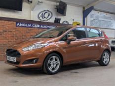2013 FORD FIESTA ZETEC