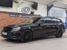 2013 MERCEDES-BENZ C350 AMG SPORT + CDI BLUE