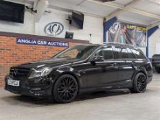 2013 MERCEDES-BENZ C350 AMG SPORT + CDI BLUE