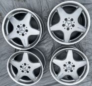 NEW Mercedes AMG Rims Wheels Aero 17” 7.5/8.5 R170/171 W201/202/203 W124 W208/209