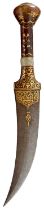 AN EARLY 19TH CENTURY INDIAN DAGGER,