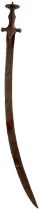 AN 18TH CENTURY INDIAN TULWAR,