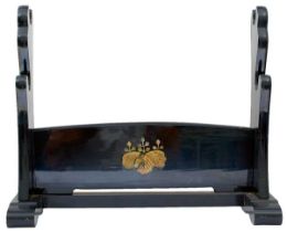 A JAPANESE SWORD STAND,
