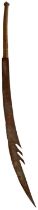 TWO 18TH CENTURY LAN NA KINGDOM DHAAB NGAO HOWDAH SWORDS,