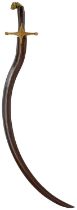 AN UNUSUAL COMPOSITE SHAMSHIR,