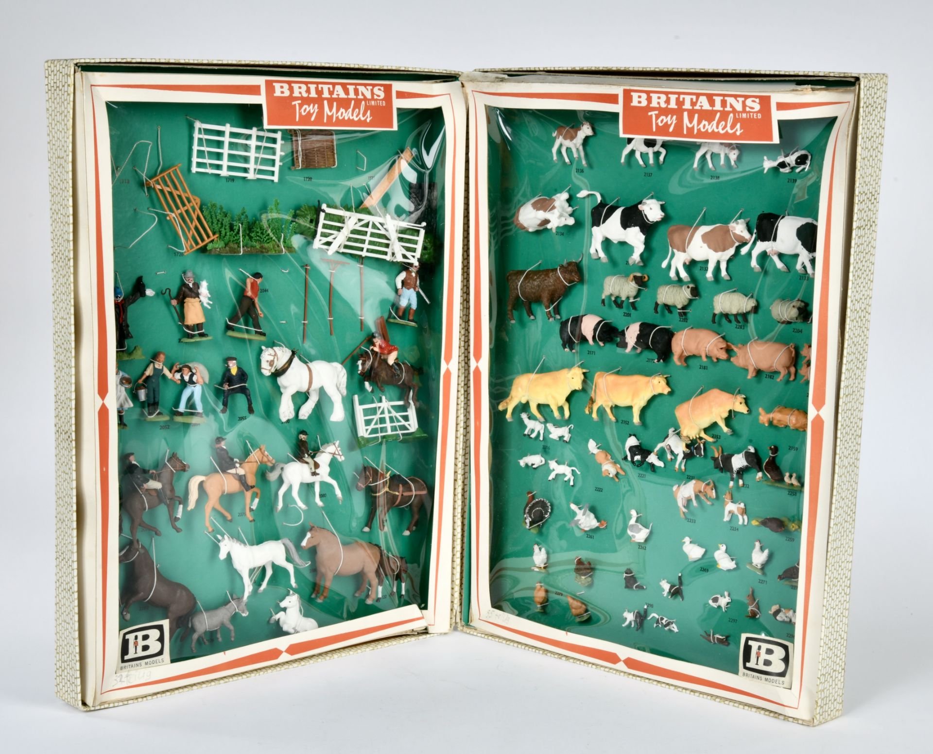 Britains, Farm Models, Herald Set, 87 Teile