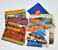 Matchbox u.a., Konvolut Kataloge