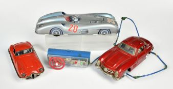 Bandai, Huki u.a., 3 Fahrzeuge