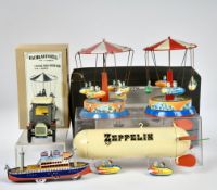 Tucher und Walther u.a., Konvolut Blechspielzeug