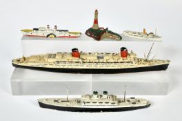 Wiking, 4 Schiffe und Leuchtturm
