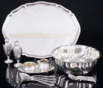 800 / 925 Silber 17-teiliges Konvolut - u.a. Robbe & Berking, Bruckmann,