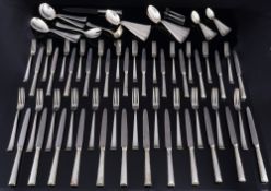 Lutz & Weiss 800 Silber Besteck für 12 Personen,