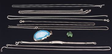 925 / 835 Silberschmuck Sammlung,