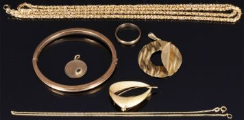 333 Gold umfangreicher Schmuck,