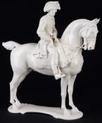 Allach equestrian statue of Old Fritz - Th. KÄRNER,