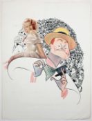 Movie Poster The Show-Off Red Skelton Al Hirschfeld 1946