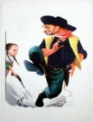 Movie Poster Bad Badscomb Al Hirschfeld 1945
