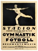 Sport Poster Stadion Gymnastics Football 