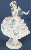 „Estrella“ aus dem russischen Ballett. Meissen 1914-23. Porzellan, bunt bemalt, am Boden unterglasu