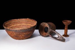 GROUP OF AFRICAN BASKETS