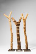GROUP OF THREE DOGON LADDERS