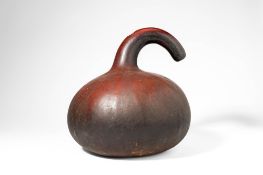CAMEROON PALM WINE GOURD VESSEL