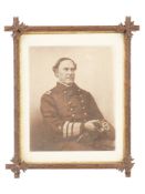 ANTIQUE 19TH C AMERICAN PHOTO OF DAVID GLASGOW FARRAGUT