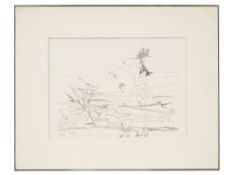 MODERN ABSTRACT LITHOGRAPH SIGNED LEROY MARKE 2013