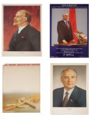 GROUP OF RUSSIAN SOVIET OFFSET LITHOGRAPHIC POSTERS