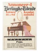 THOR BOGELUND DANISH BERLINGSKE TIDENDE POSTER
