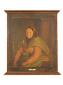 AMERICAN OFFSET PRINT REALIST PORTRAIT BY ROBERT HENRI