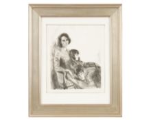 LTD FAMILY PORTRAIT LITHOGRAPH SIGNED BY THE ARTIST