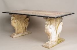 Mosaic Table Top after the Ancient